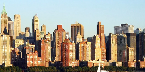 View of Manhattan on the Hudson River
